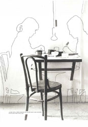 Sombras projectadas (de Lourdes Castro e René Bertholo)