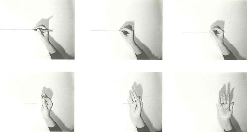 Helena Almeida, #1 Desenho Habitado, 1977 Helena Almeida, #1 Desenho Habitado, 1977