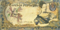 Albuquerque Mendes, Nota de mil escudos, 1981/82 Albuquerque Mendes, Nota de mil escudos, 1981/82
