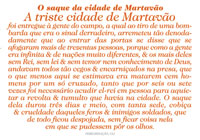 O saque da cidade de Martavão